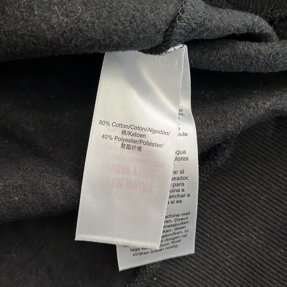 DKNY Sport 2 Piece Embellished Jogger + Pullover Fleece OutFit Black Size Xsmall - Picture 13 of 16